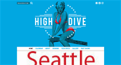 Desktop Screenshot of highdiveseattle.com
